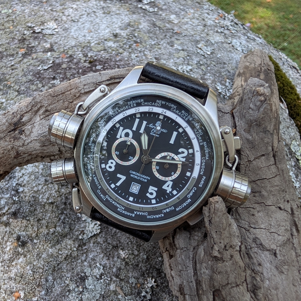 Aeromatic 1912 Worldtour Chronograph Watch
